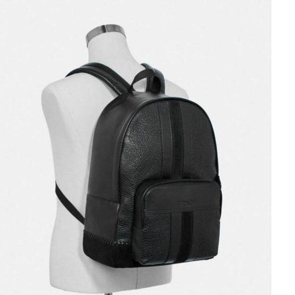 Coach Houston Backpack with Baseball Stitching. - Picture 1 of 5